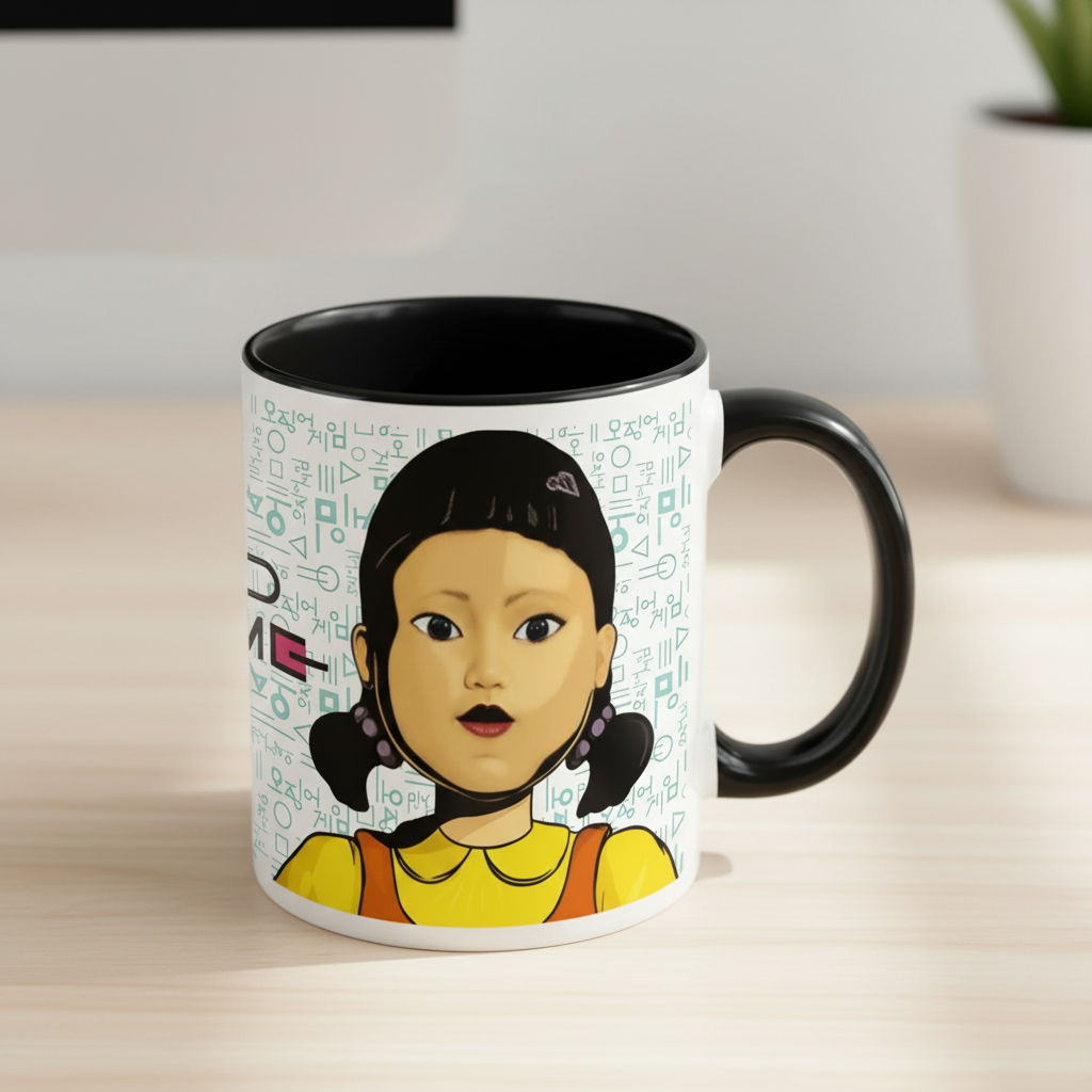Young Hee Coloured Inner and Handle Ceramic Mug