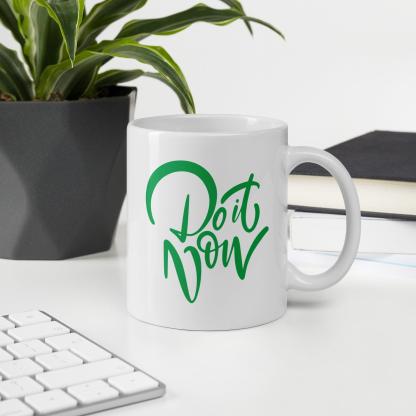Motivational Printed Coffee Mug - Inspire Cups