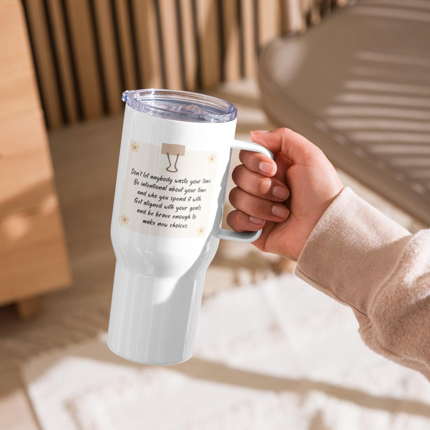 time awareness travel mug - Inspire Cups