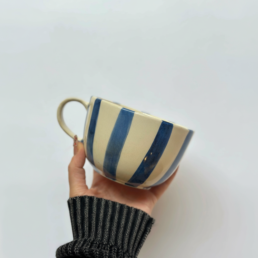 Handcrafted Teddy Bear Ceramic Coffee Mug