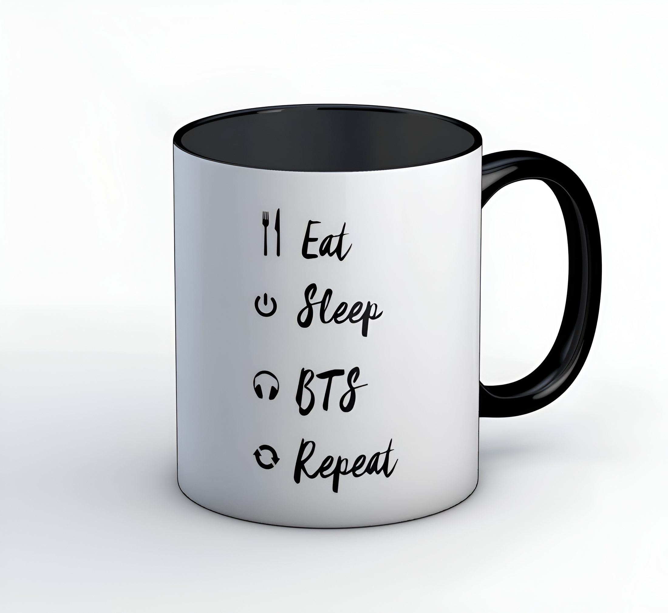 BTS Eat Sleep Repeat Cup