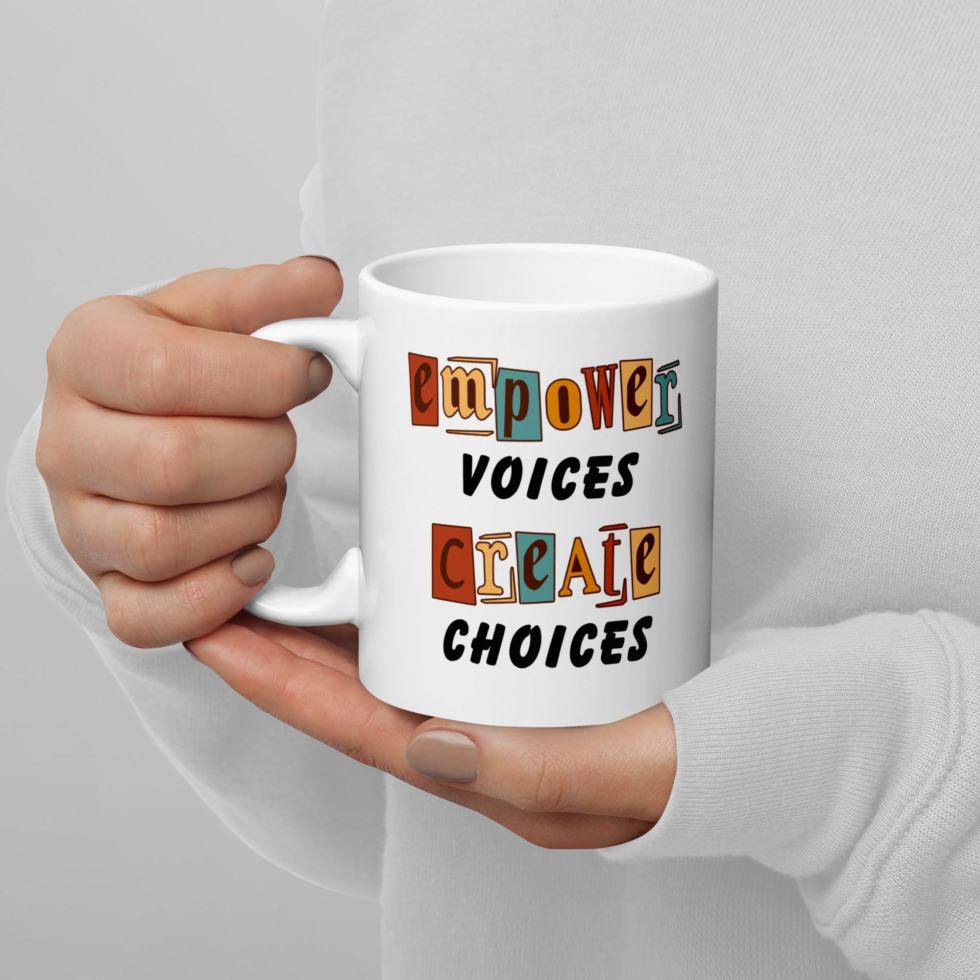 Empowerment Quote Coffee Mug - Inspire Cups