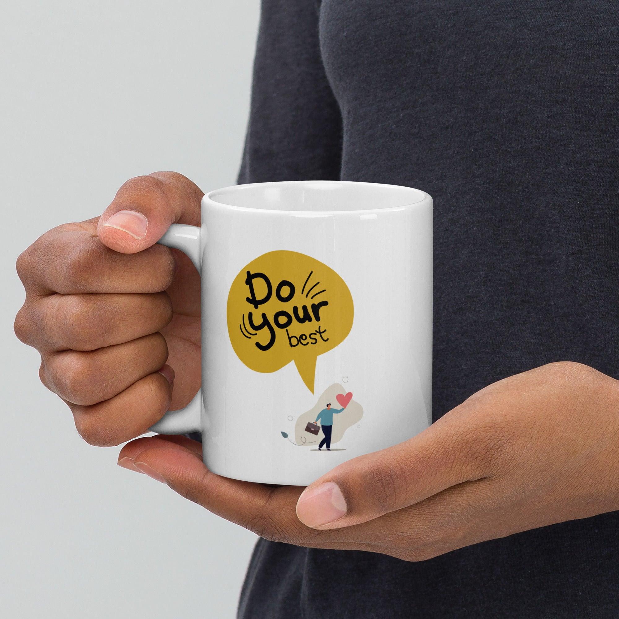 Motivational Excellence Ceramic Mug - Inspire Cups
