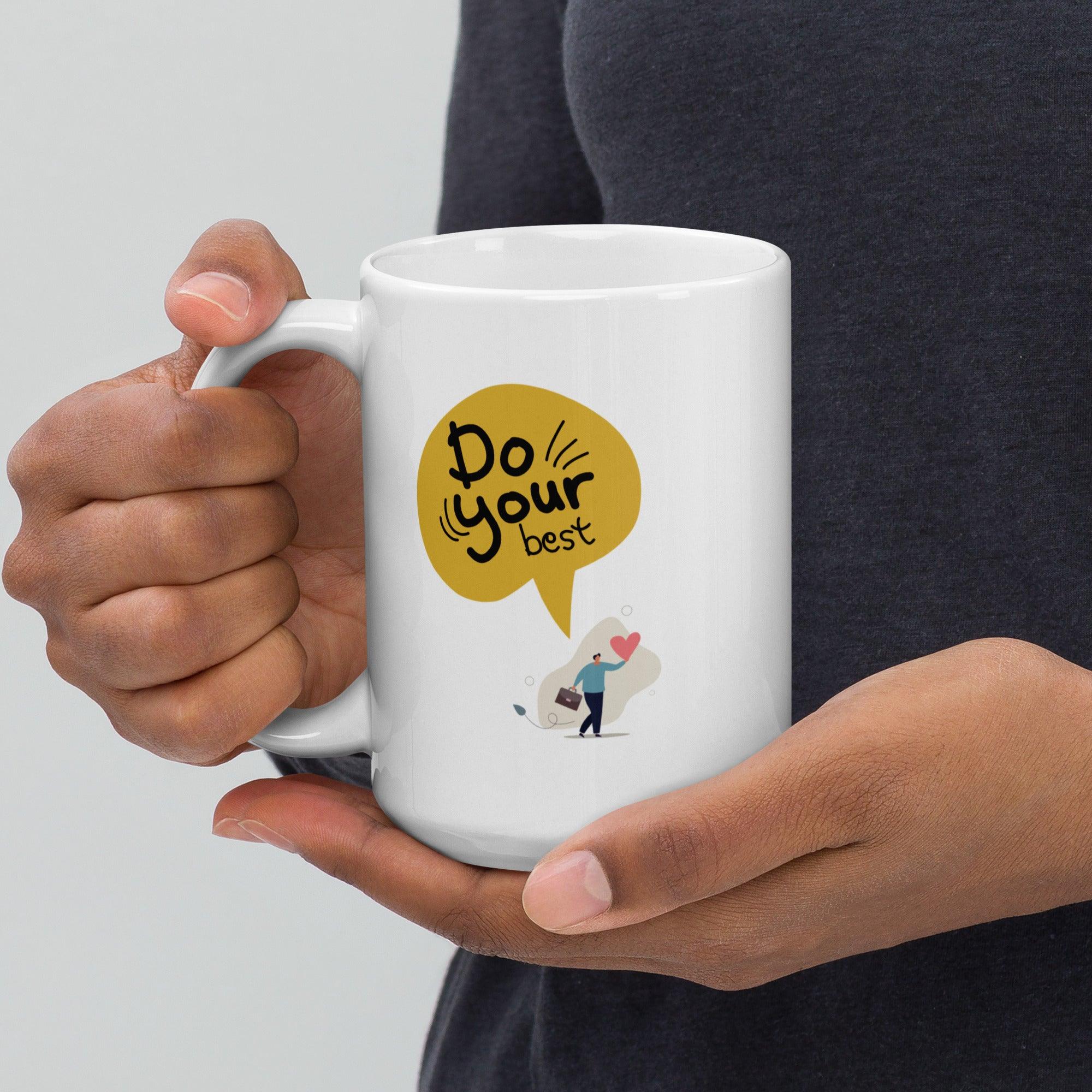 Motivational Excellence Ceramic Mug - Inspire Cups
