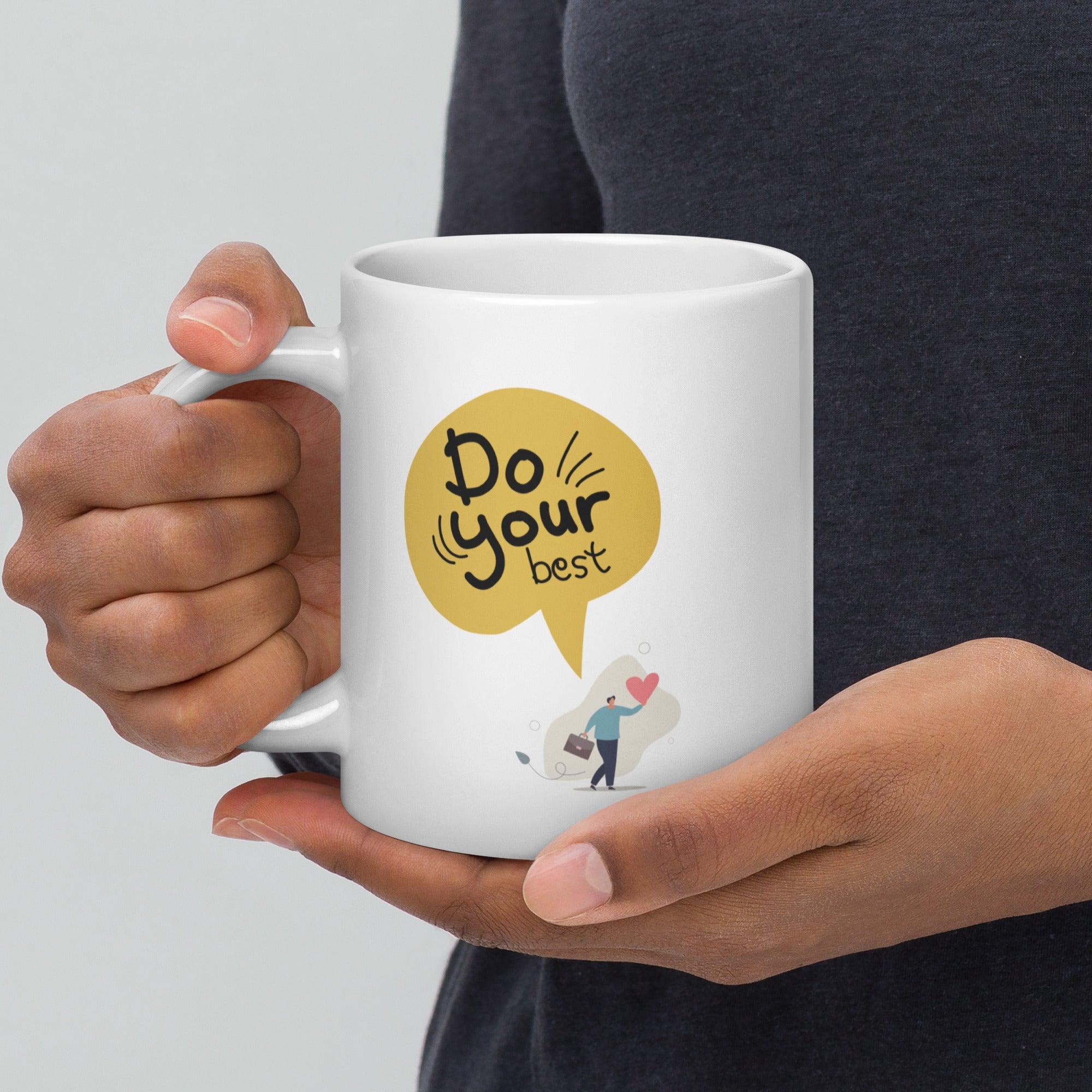 Motivational Excellence Ceramic Mug - Inspire Cups