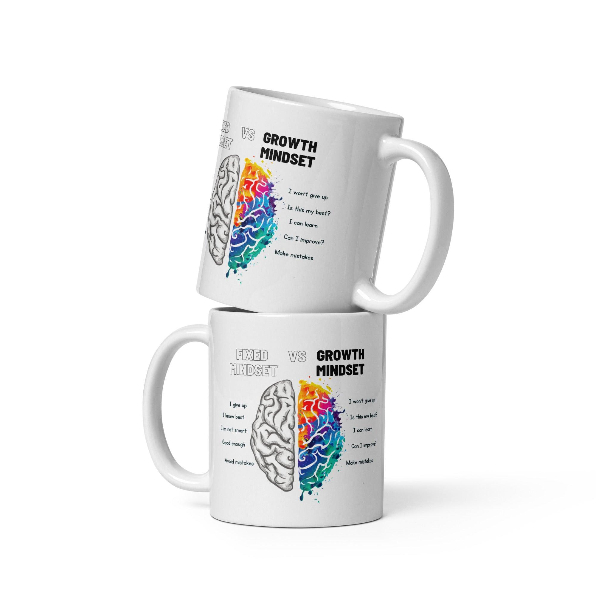 Growth Mindset Glossy Mug - Inspire Cups