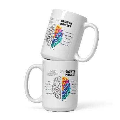 Growth Mindset Glossy Mug - Inspire Cups