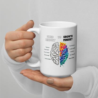 Growth Mindset Glossy Mug - Inspire Cups