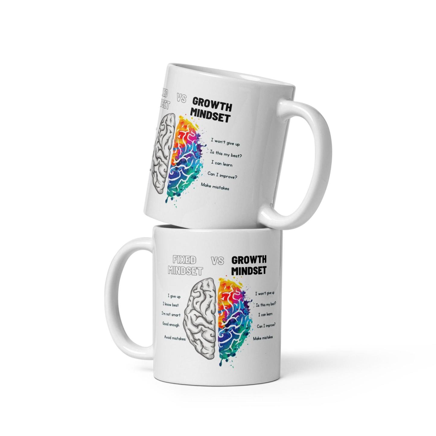 Growth Mindset Glossy Mug - Inspire Cups