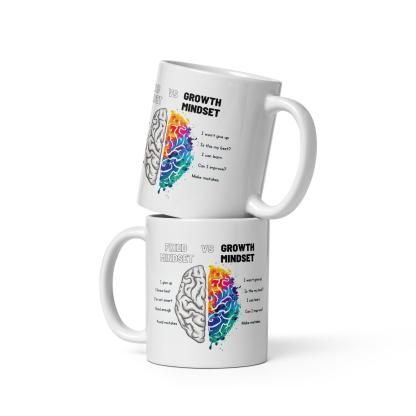 Growth Mindset Glossy Mug - Inspire Cups