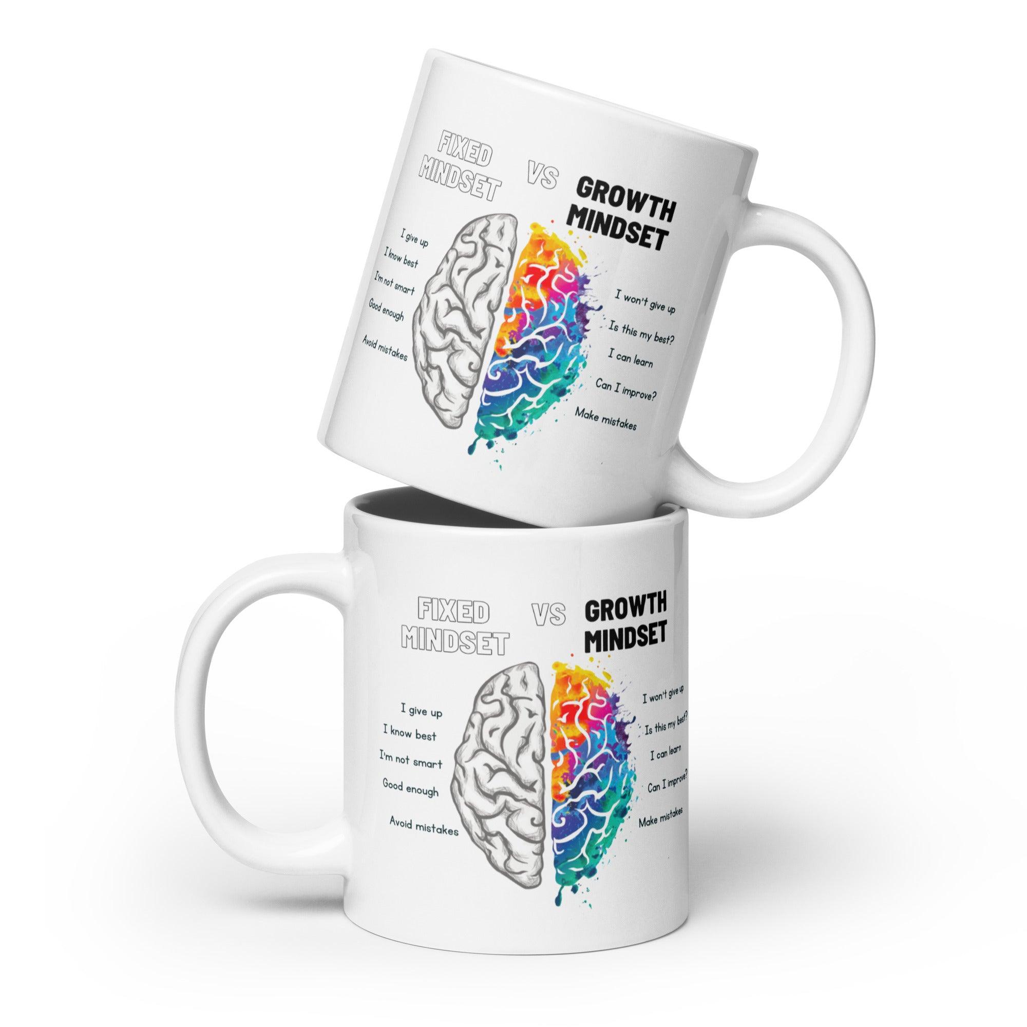 Growth Mindset Glossy Mug - Inspire Cups