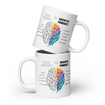 Growth Mindset Glossy Mug - Inspire Cups