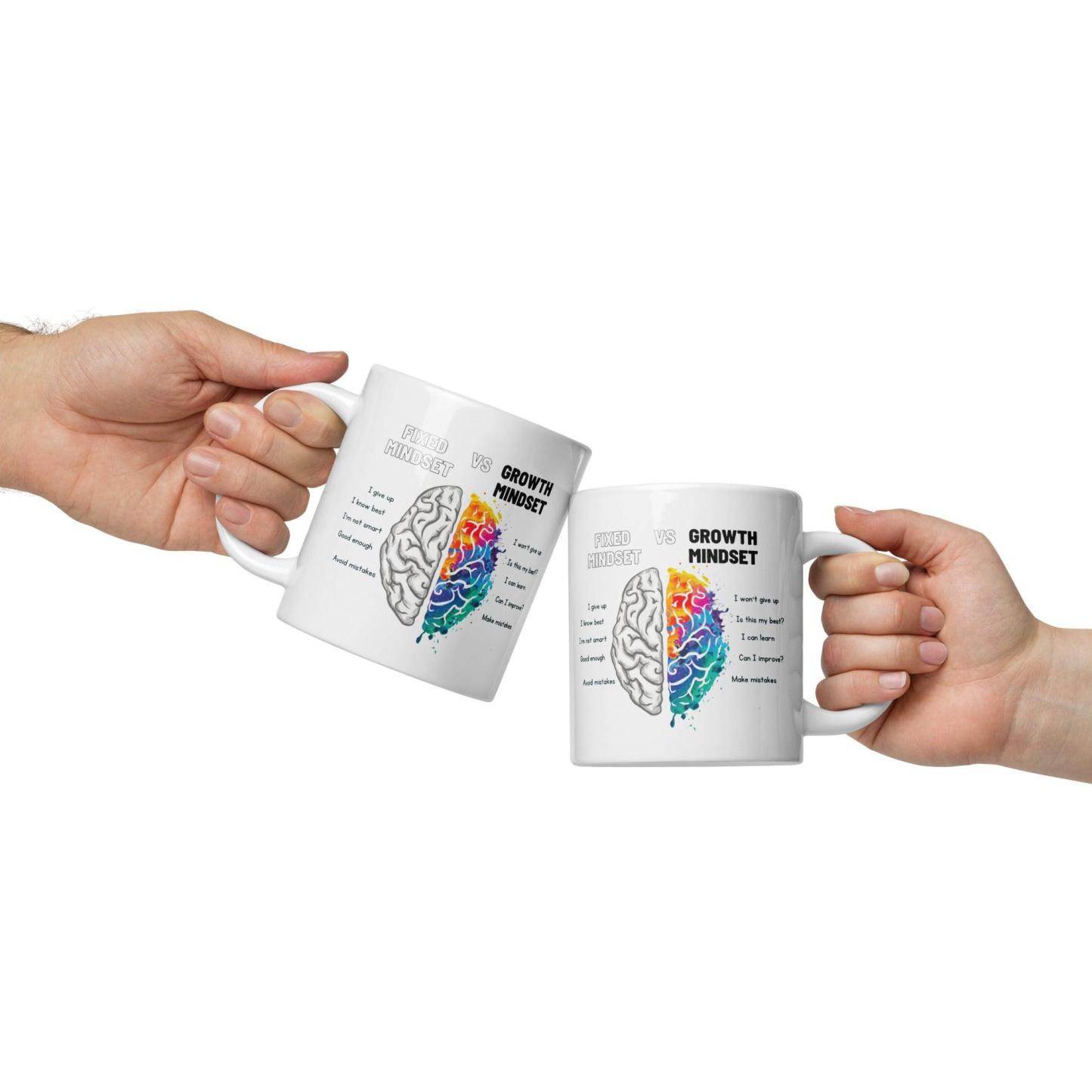 Growth Mindset Glossy Mug - Inspire Cups