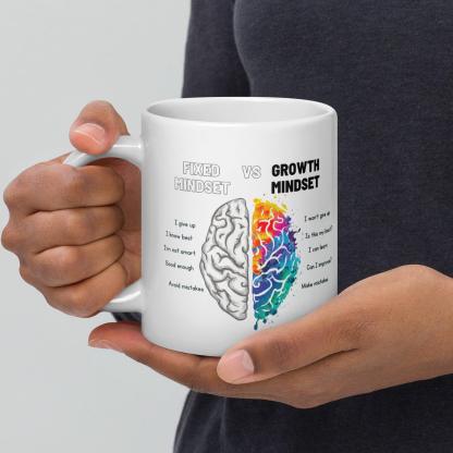 Growth Mindset Glossy Mug - Inspire Cups