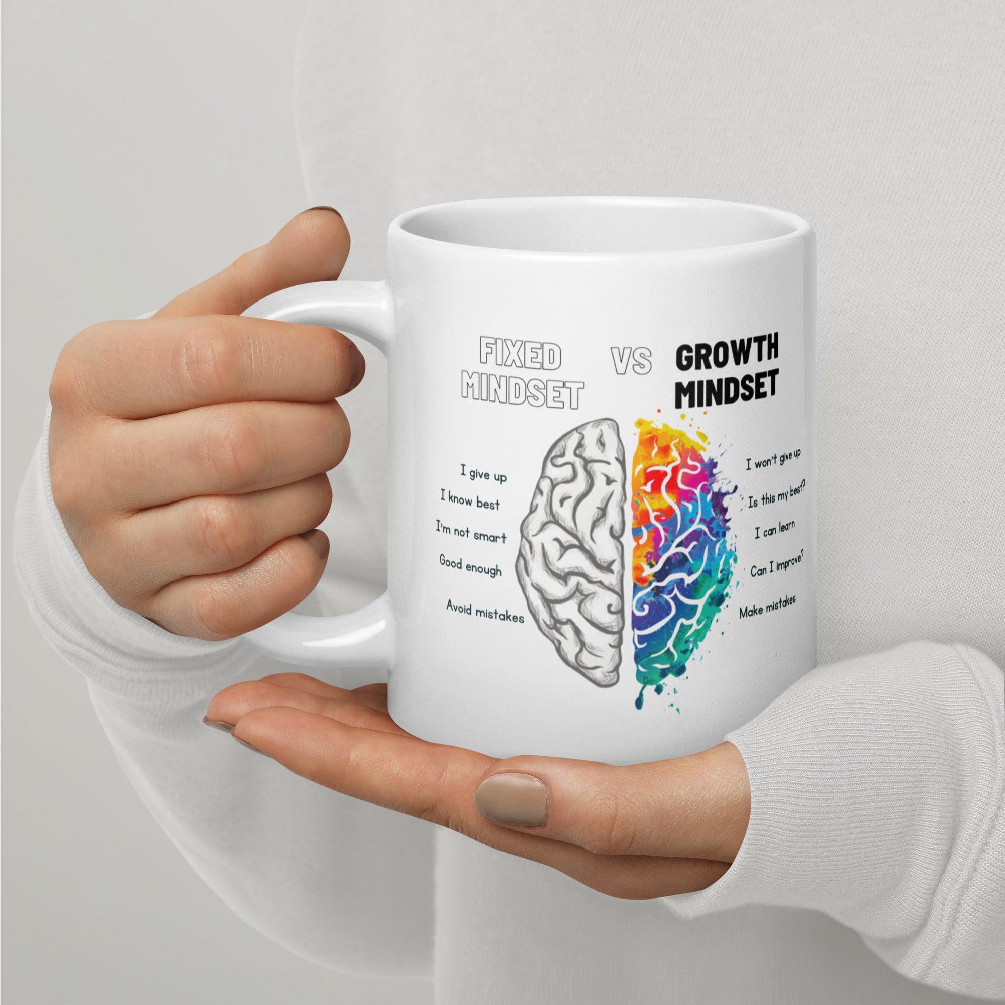 Growth Mindset Glossy Mug - Inspire Cups