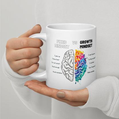 Growth Mindset Glossy Mug - Inspire Cups