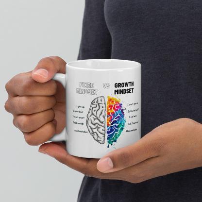 Growth Mindset Glossy Mug - Inspire Cups