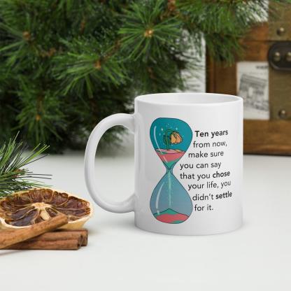 Intentional Living Quote Mug - Inspire Cups