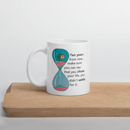Intentional Living Quote Mug - Inspire Cups