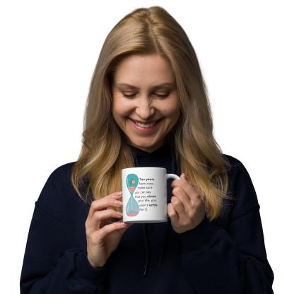 Intentional Living Quote Mug - Inspire Cups
