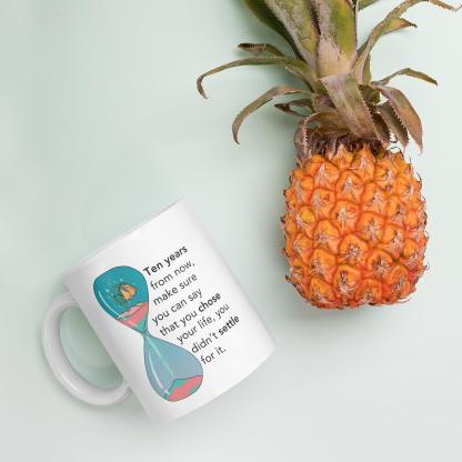 Intentional Living Quote Mug - Inspire Cups
