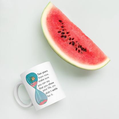 Intentional Living Quote Mug - Inspire Cups