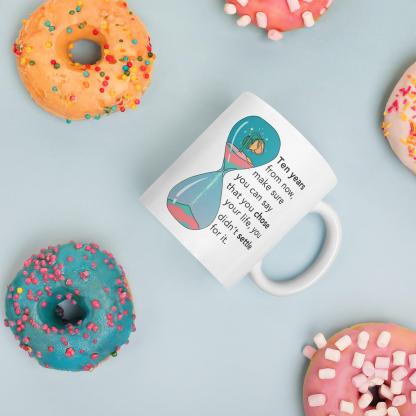 Intentional Living Quote Mug - Inspire Cups