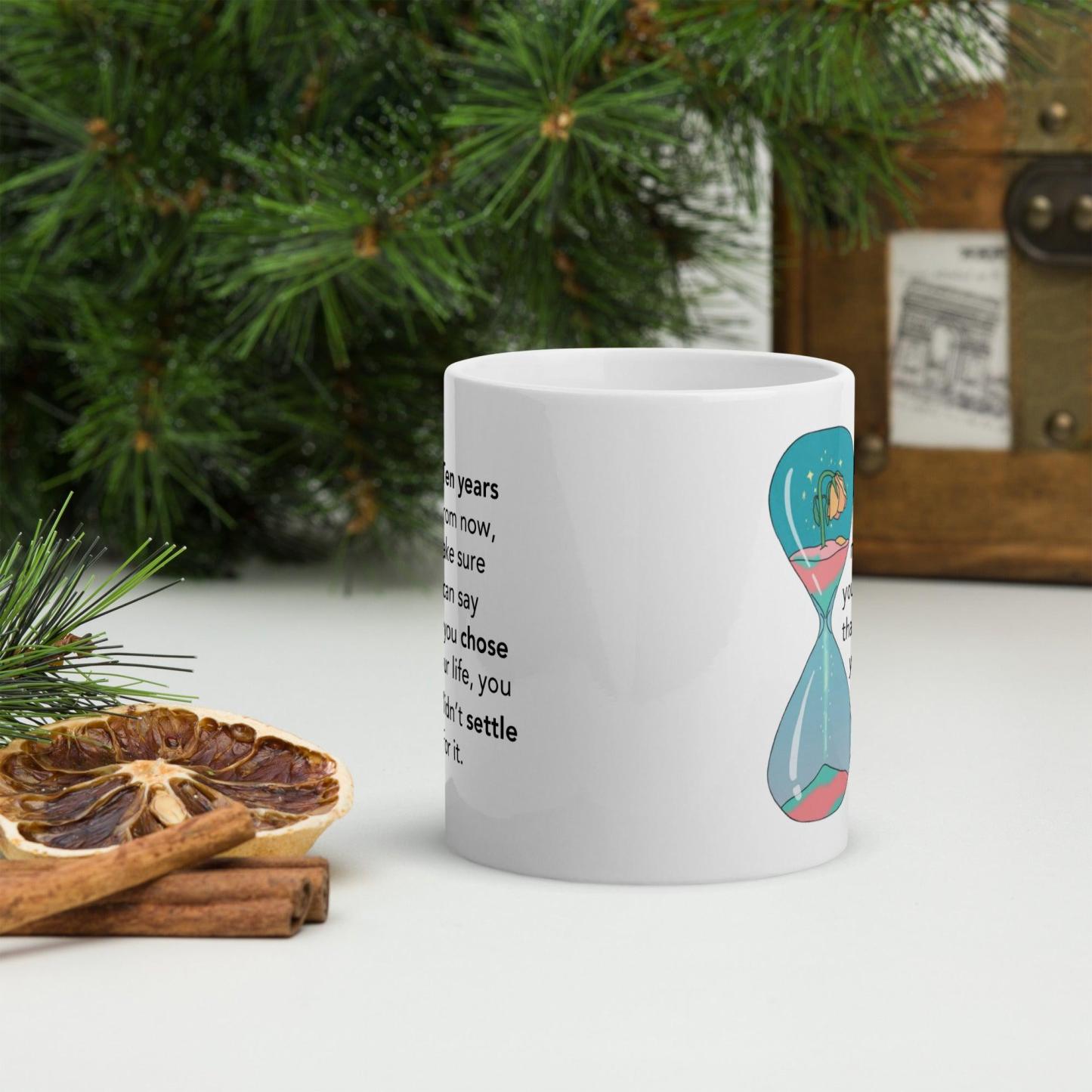 Intentional Living Quote Mug - Inspire Cups