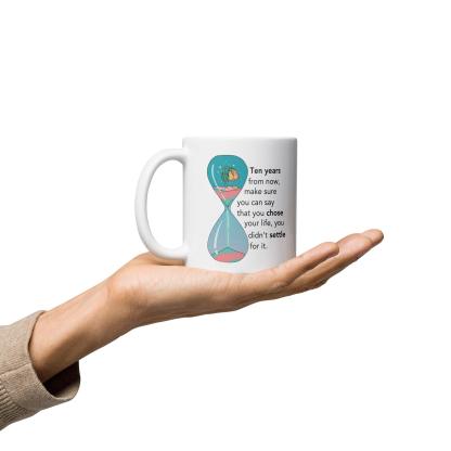 Intentional Living Quote Mug - Inspire Cups