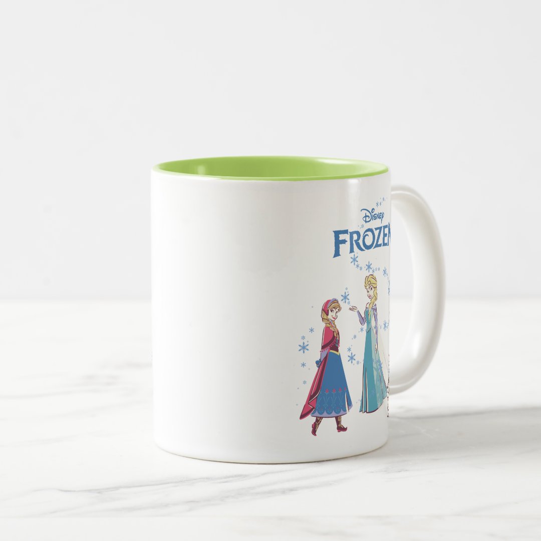 Elsa Anna Olaf Two-Tone Mug 