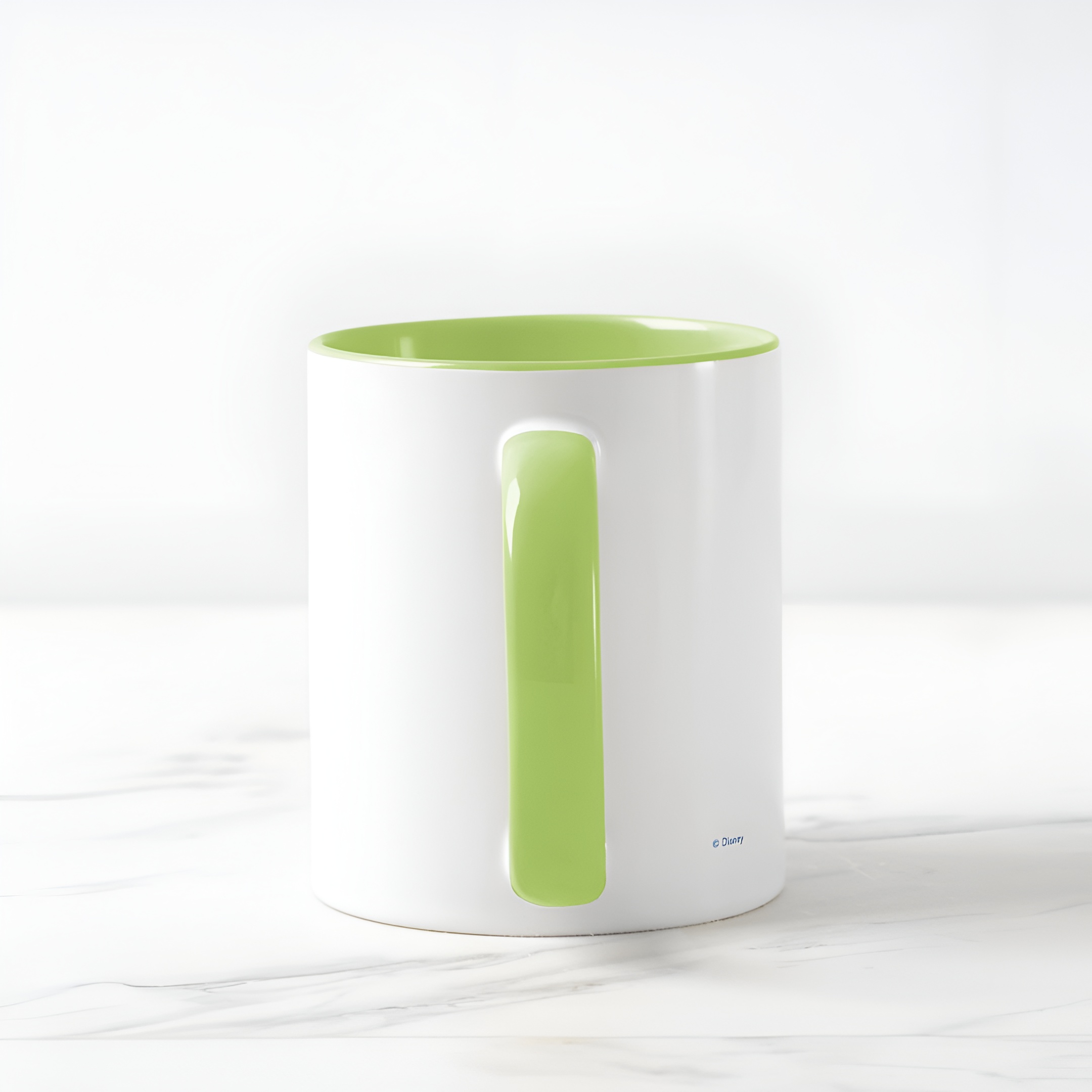 Frozen Blue Pastel Two-Tone Mug Sven Anna Elsa Olaf Ceramic Coffee Cup