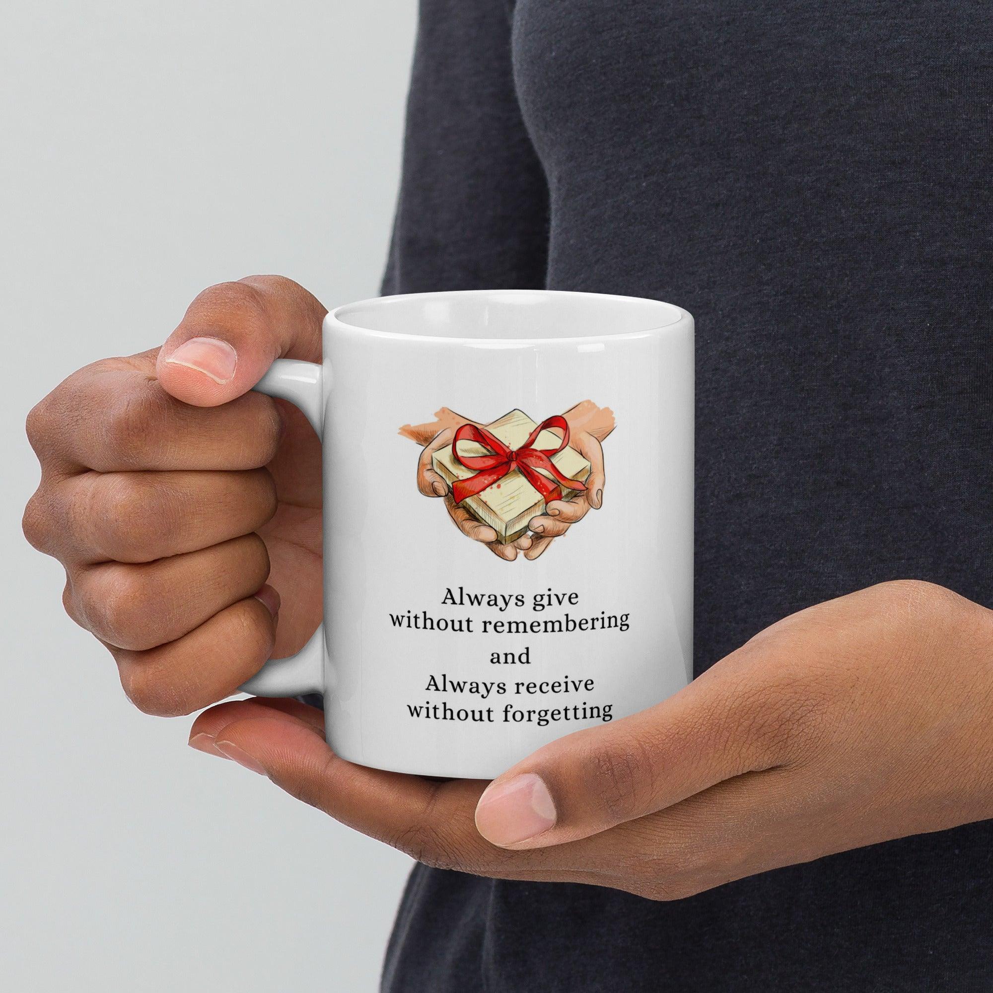 Gratitude Giving Reflection Mug - Inspire Cups