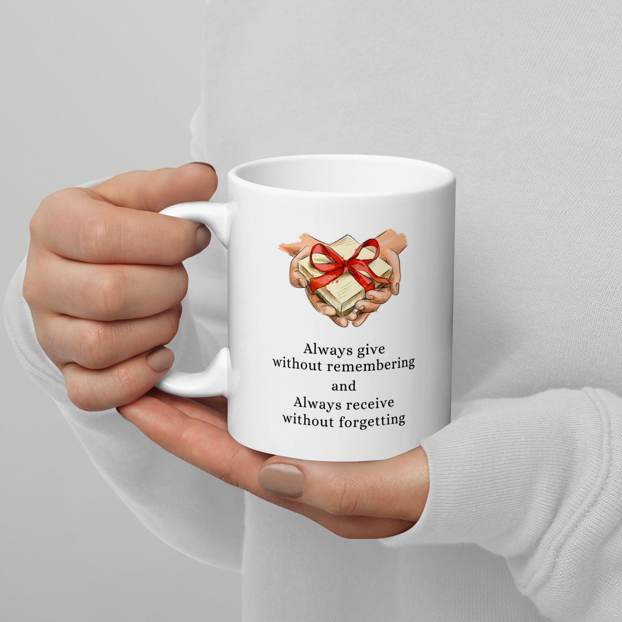 Gratitude Giving Reflection Mug - Inspire Cups
