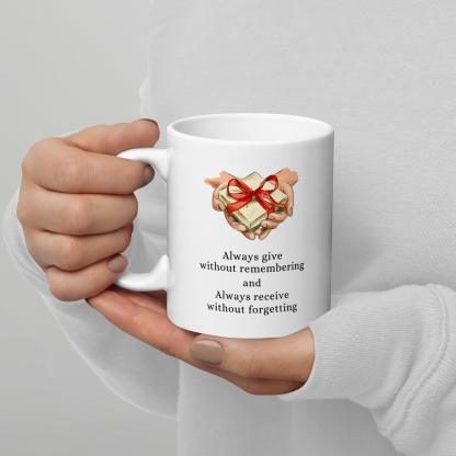 Gratitude Giving Reflection Mug - Inspire Cups