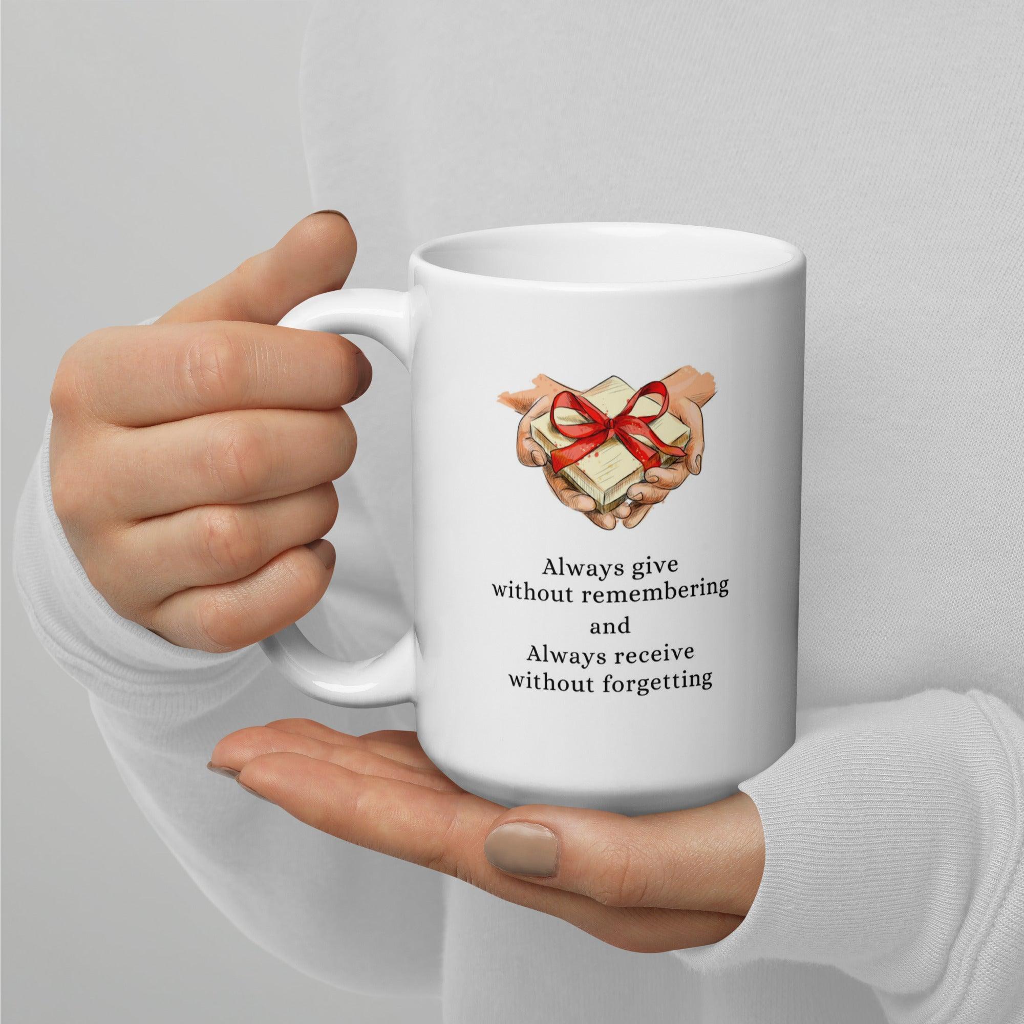 Gratitude Giving Reflection Mug - Inspire Cups