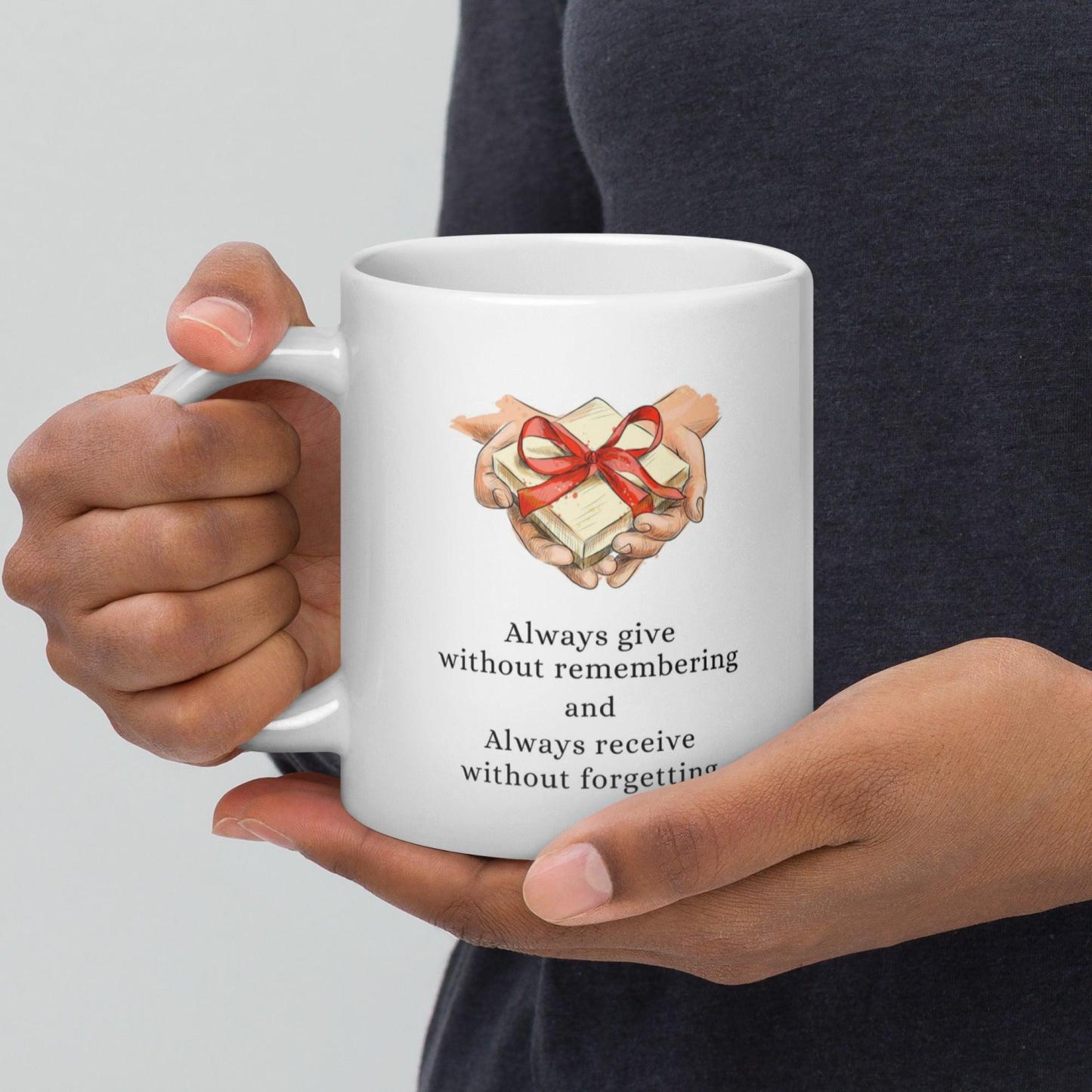 Gratitude Giving Reflection Mug - Inspire Cups