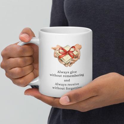 Gratitude Giving Reflection Mug - Inspire Cups
