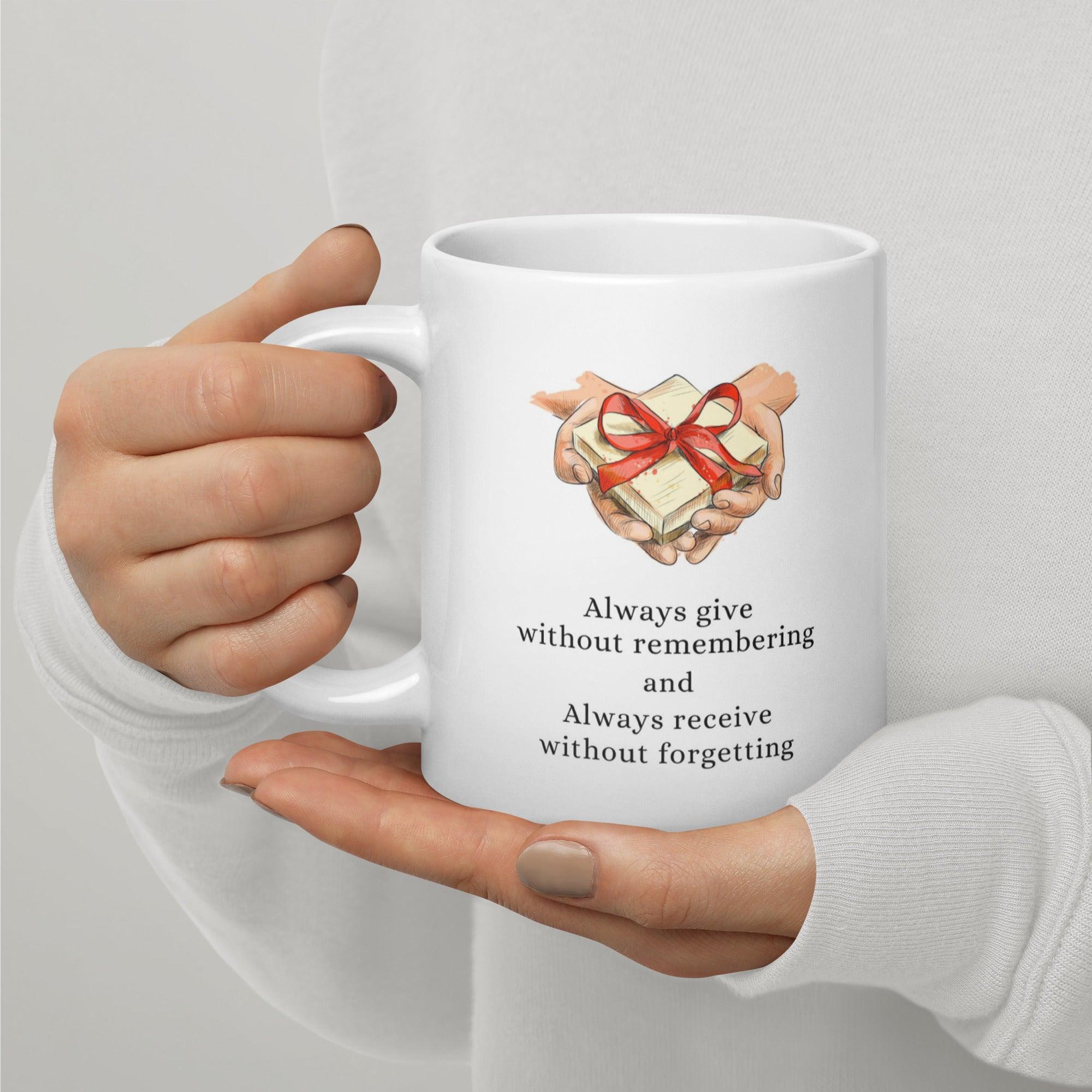 Gratitude Giving Reflection Mug - Inspire Cups