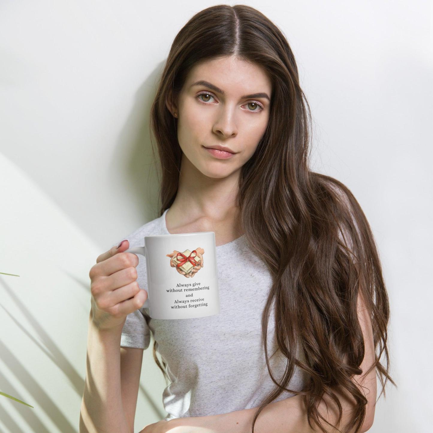 Gratitude Giving Reflection Mug - Inspire Cups