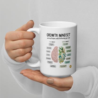 Growth Quote Printed Mug - Inspire Cups