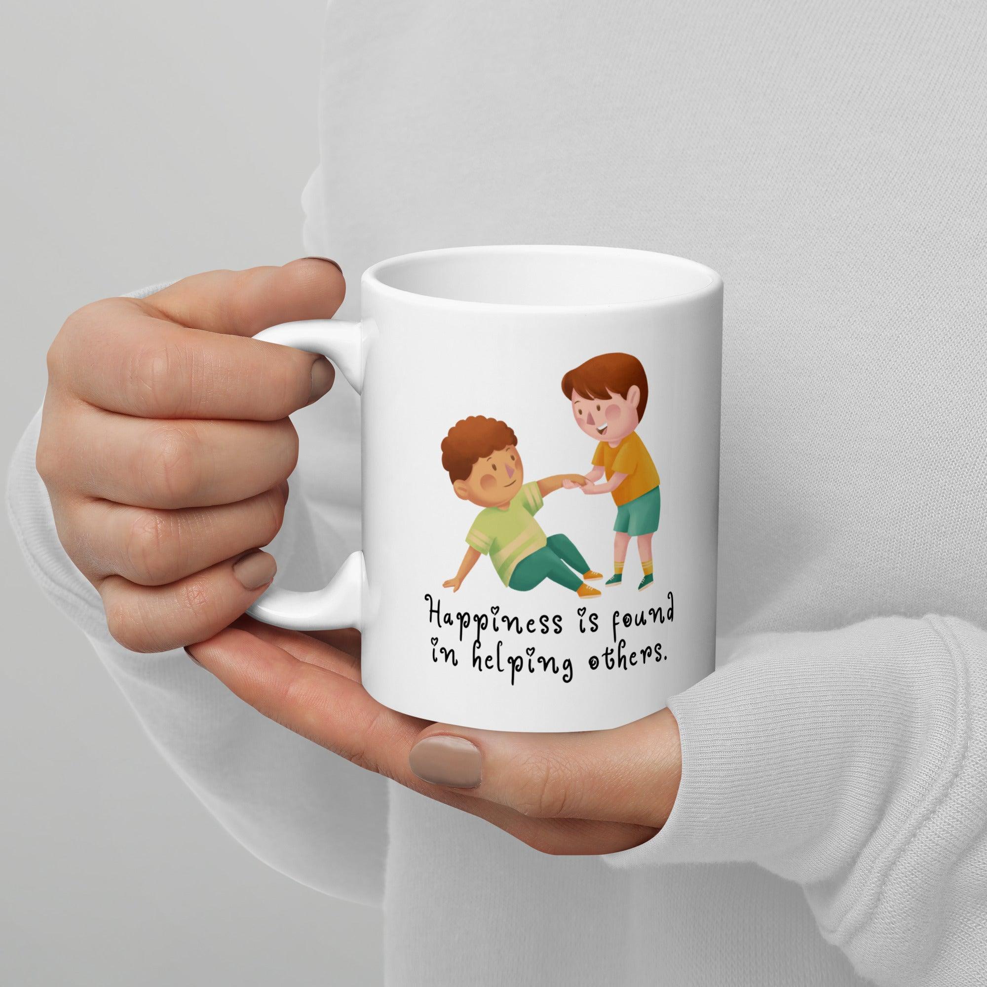 Helping Others Message Mug - Inspire Cups