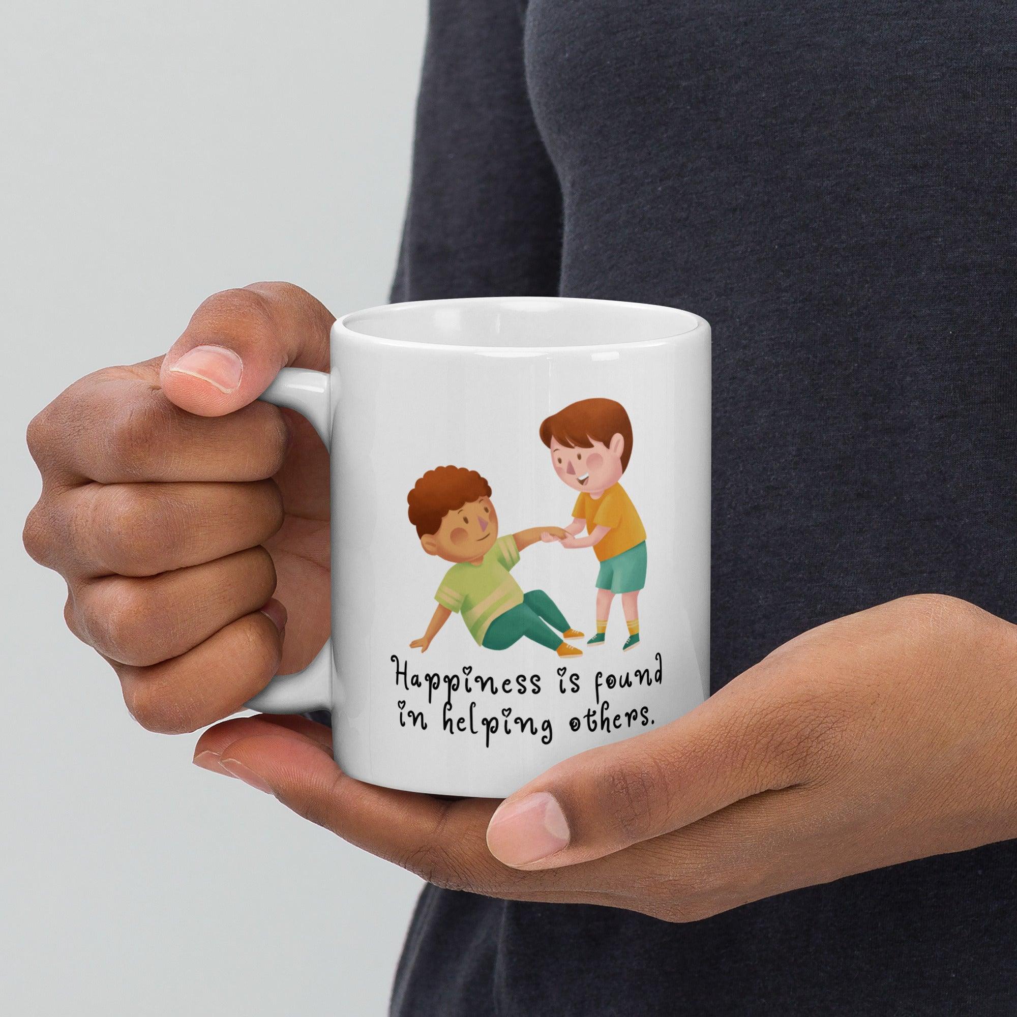 Helping Others Message Mug - Inspire Cups