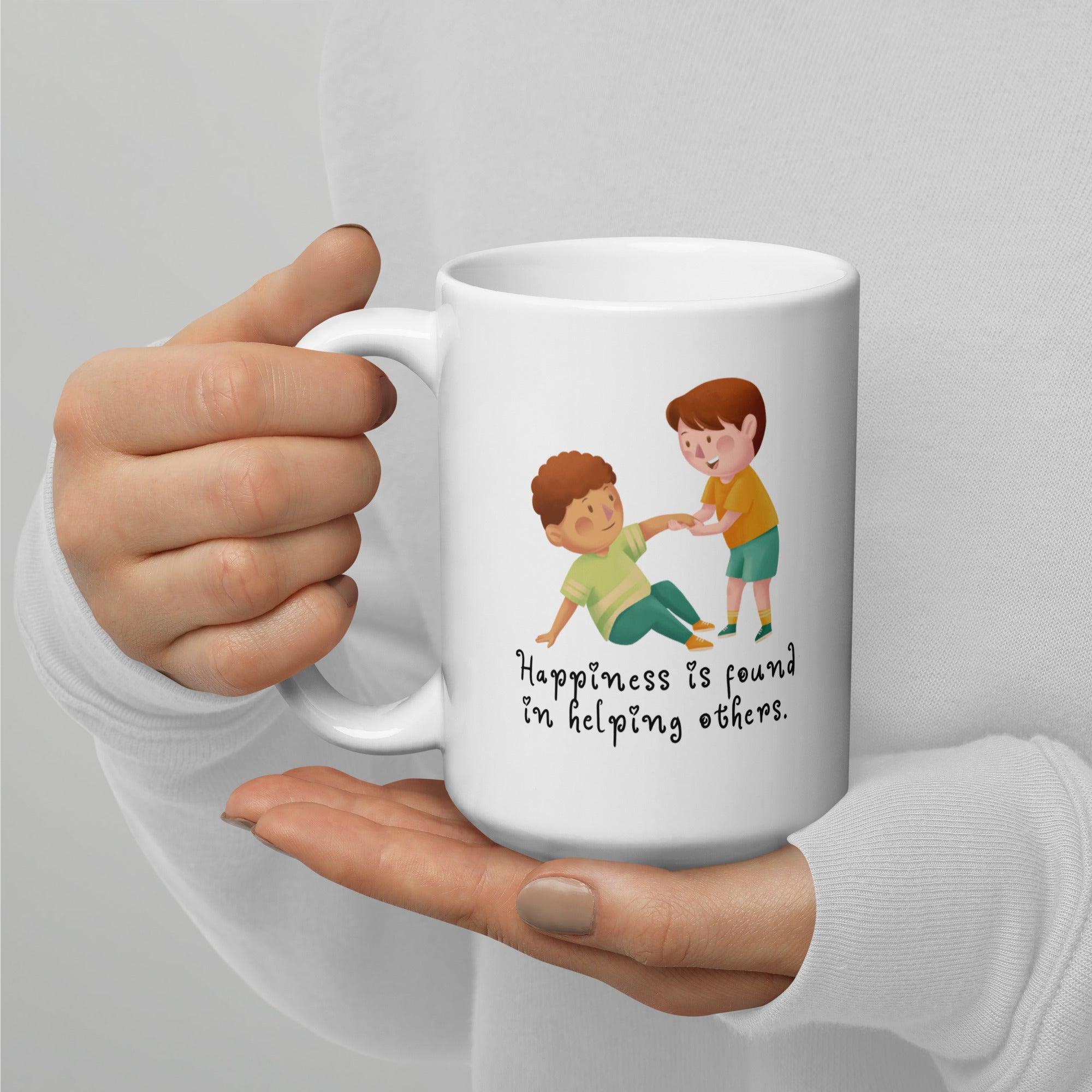 Helping Others Message Mug - Inspire Cups