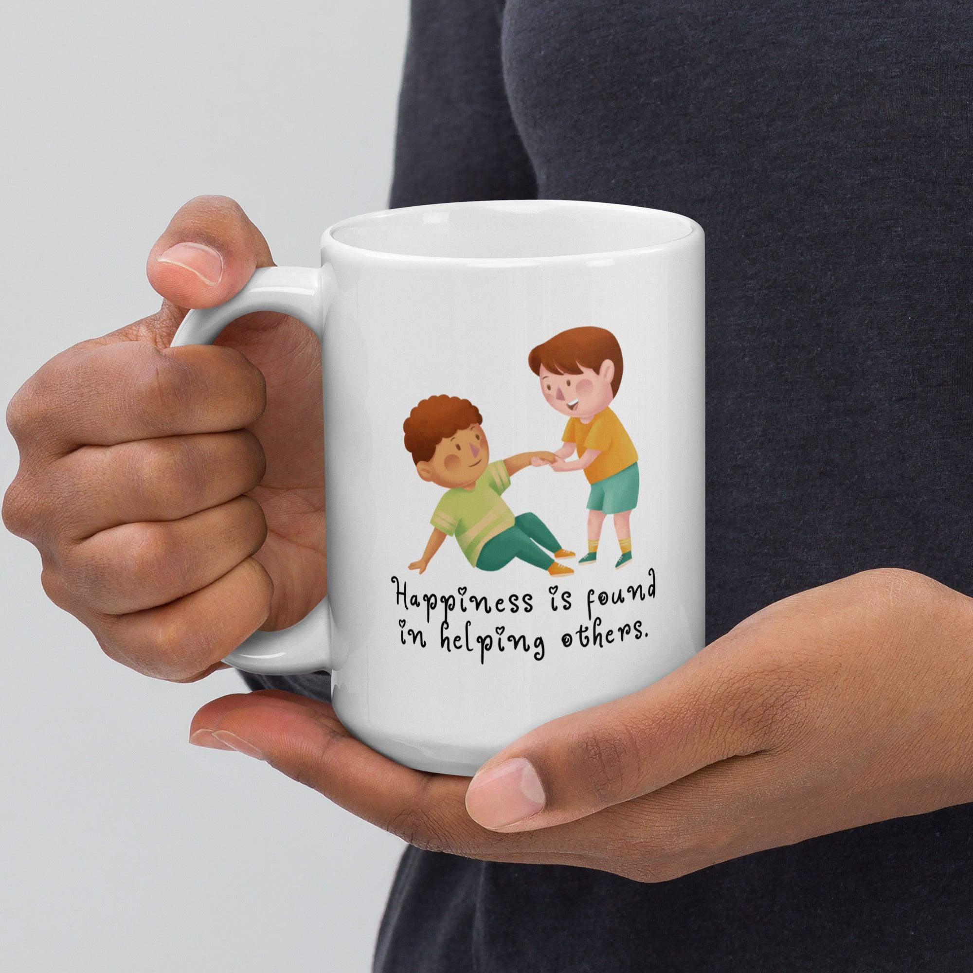 Helping Others Message Mug - Inspire Cups