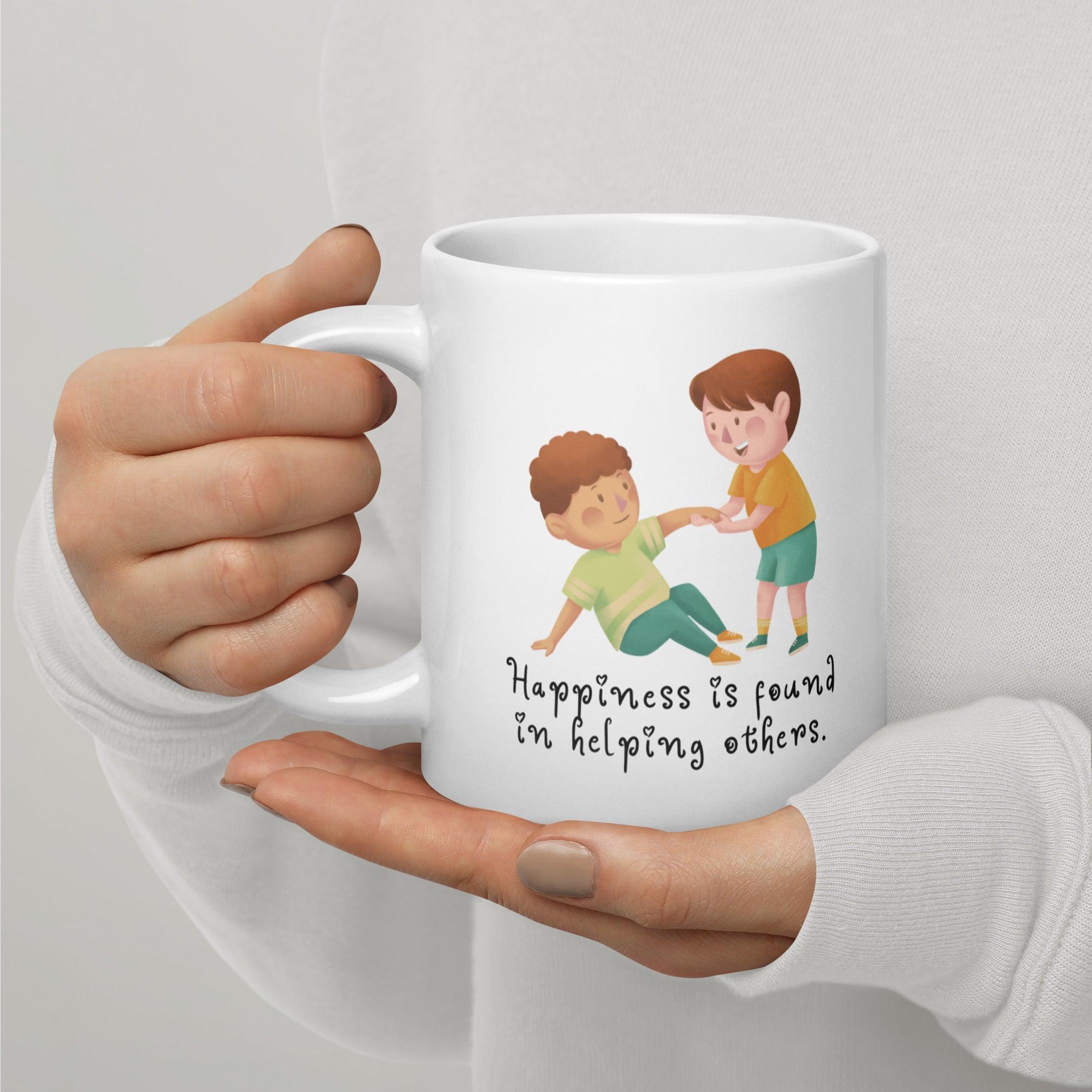 Helping Others Message Mug - Inspire Cups