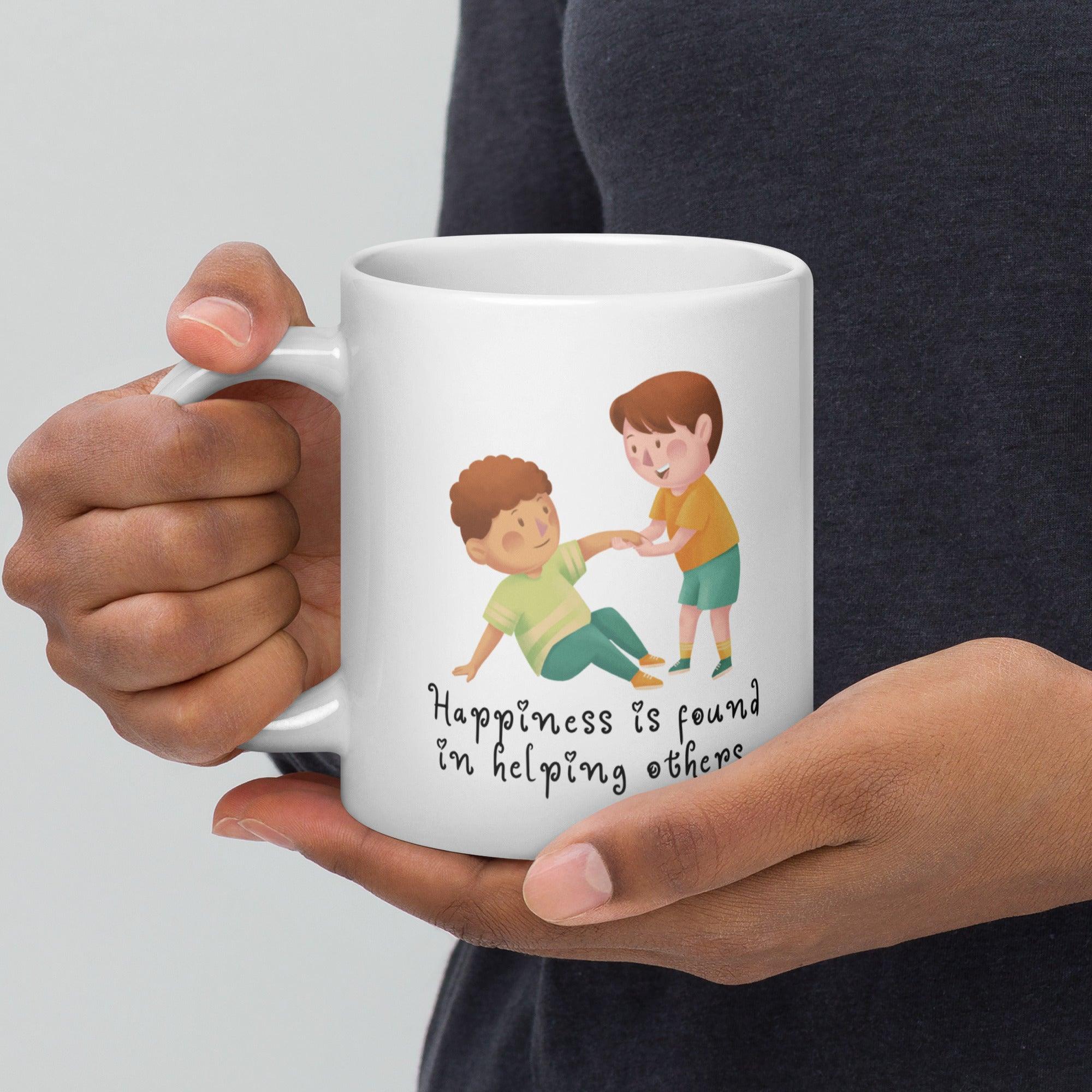 Helping Others Message Mug - Inspire Cups