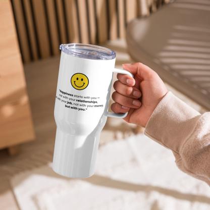 Happiness Within Travel Mug - Inspire Cups