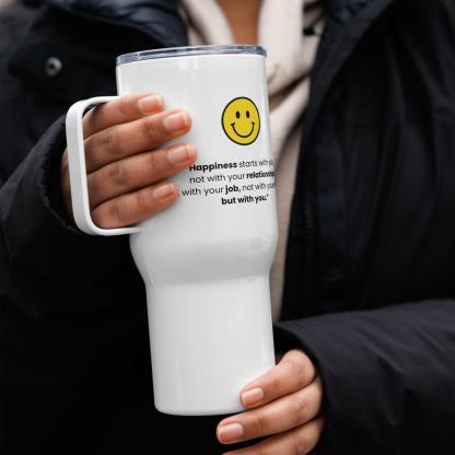 Happiness Within Travel Mug - Inspire Cups