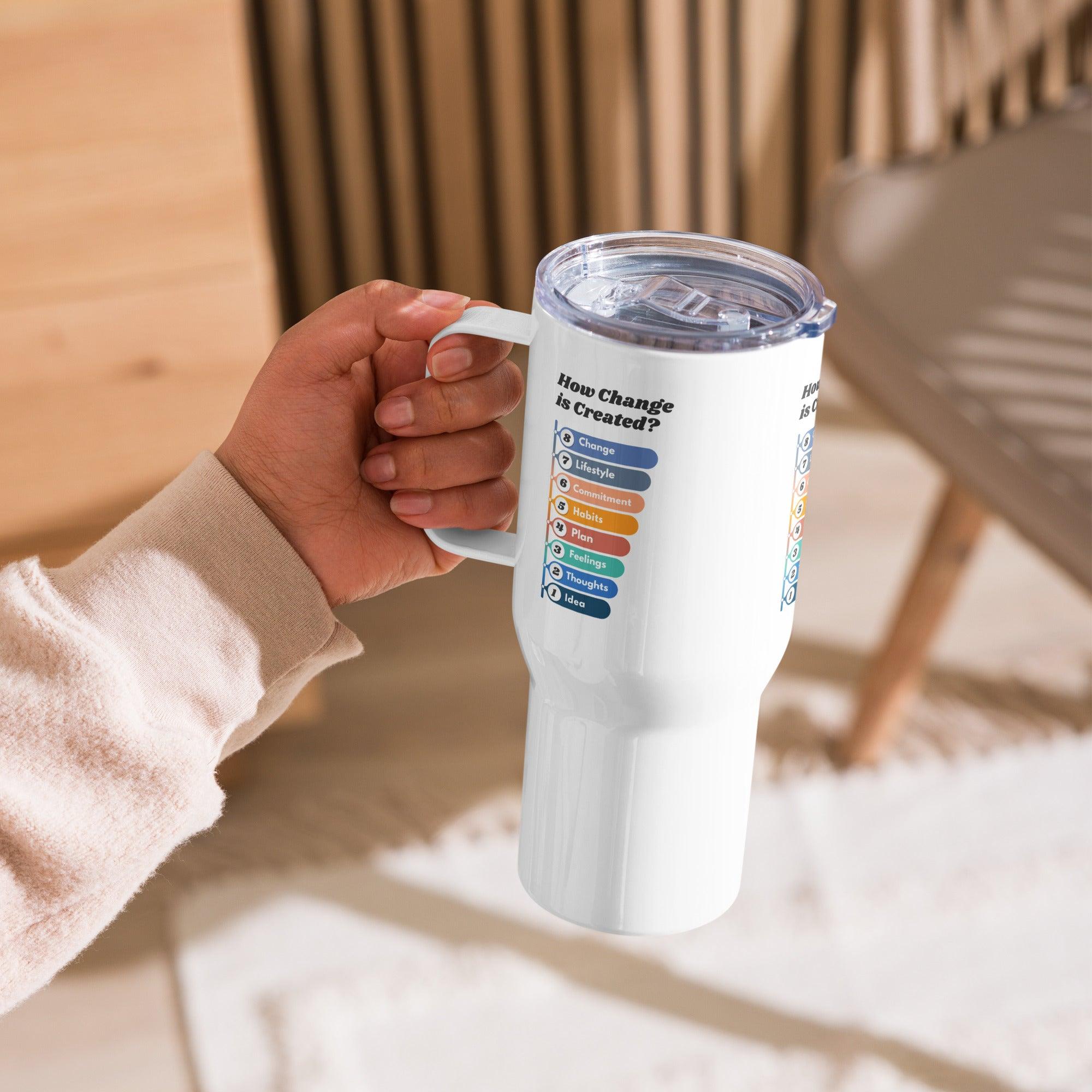 How Change Is Created Printed Travel Mug - Inspire Cups