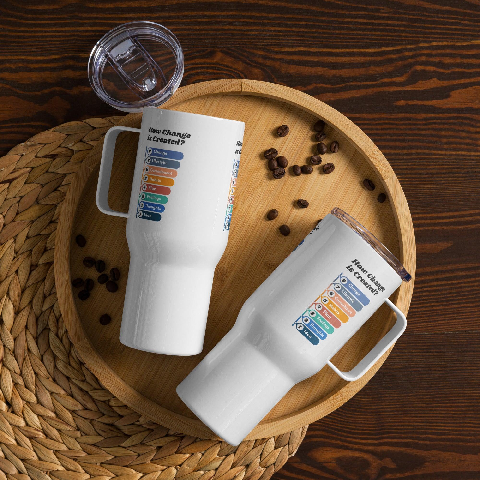 How Change Is Created Printed Travel Mug - Inspire Cups